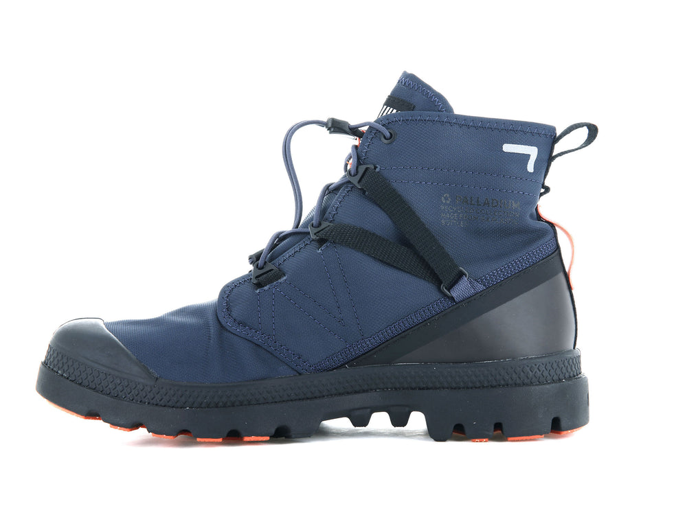 Botas Palladium PAMPA TRAVEL LITE+ WATERPROOF Hombre Indigo | Costa Rica-62798